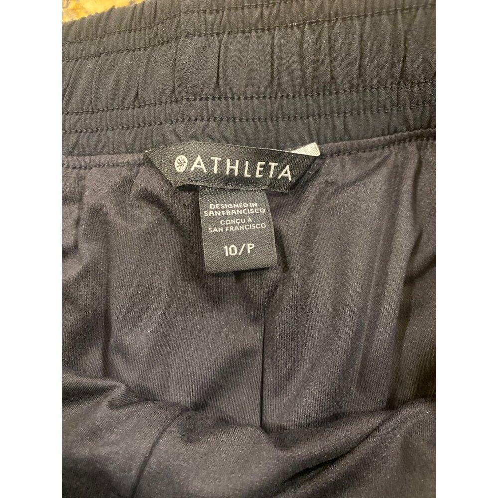 NWT Athleta Brooklyn Lined Jogger Black Women's 10 Petite MSRP$109 - Picture 7 of 15